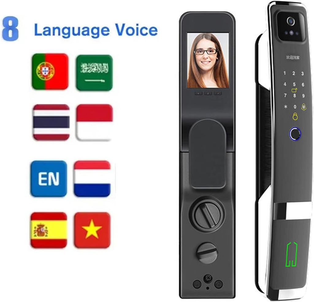 Serrure Intelligente 3LOQ-H20P avec Caméra et Ecran